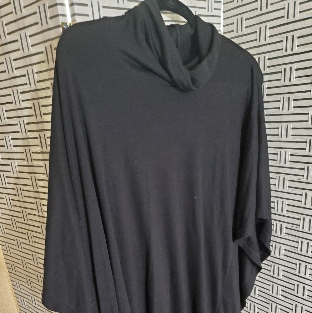 Turtleneck Poncho